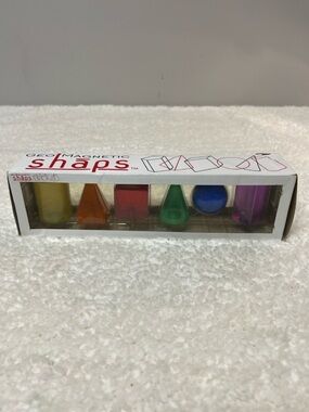Nuop Geo Magnetic Geometry Mult-Color Shapes Super Magnetic Magnet Set